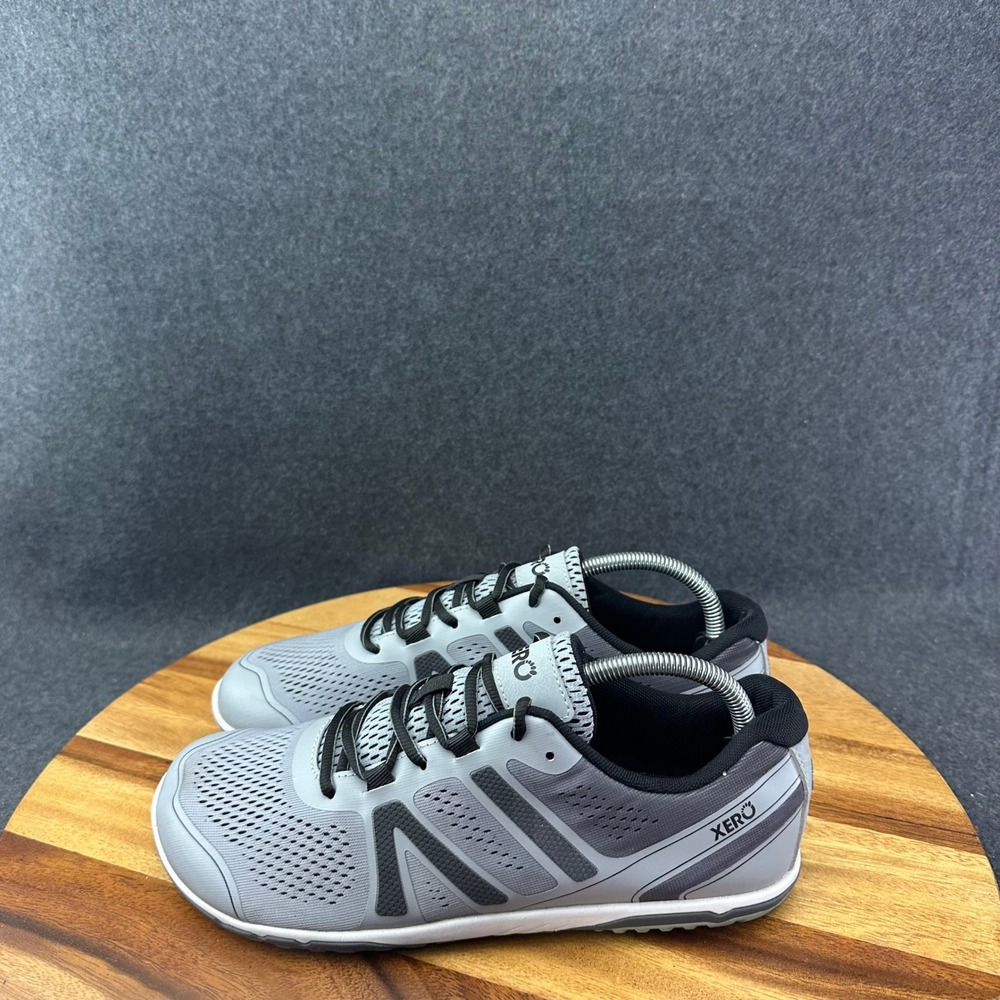 Xero HFS II Mens Size 9.5 Gray Black Barefoot Minimalist Running Walk Gym Shoes - Picture 7 of 12